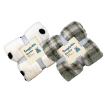 Sherpa Blanket, size 150 x 200cm - assorted 